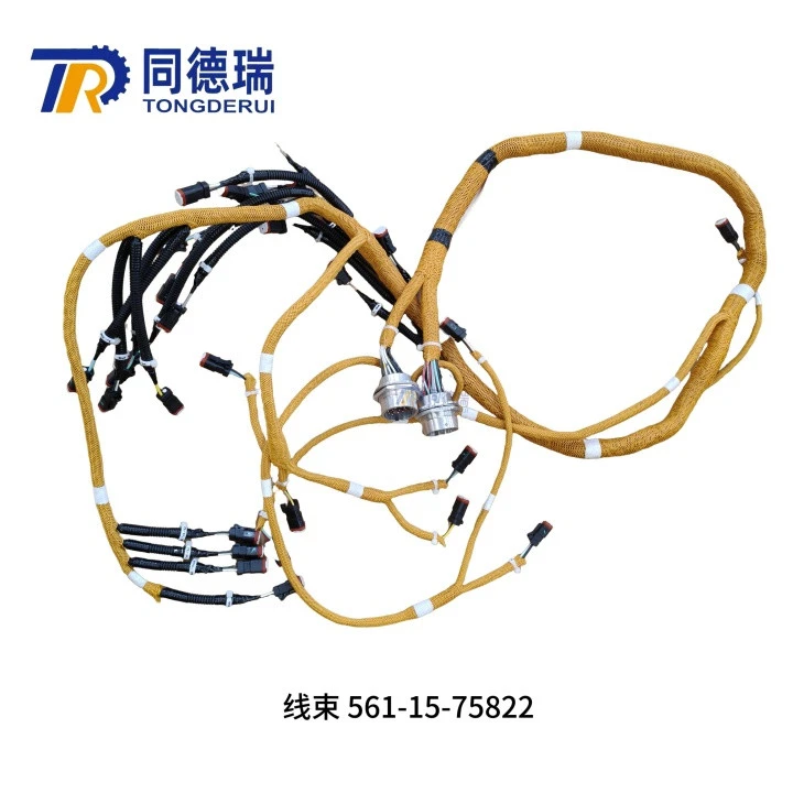 Komatsu Wire Harness 561-15-75822 Original Japan Parts suppliers